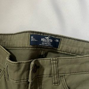 Hollister Mid rise Bootcut Classic Stretch Pants 6 Long